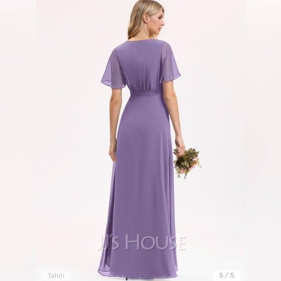 JJs House Tahiti Purple Bridesmaid Dress - Picture 2 of 4